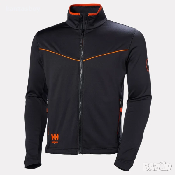 Helly Hansen Workwear Chelsea Evolution Stretch Midlayer Jacket - ГОЛЯМО работно яке 3ХЛ, снимка 1