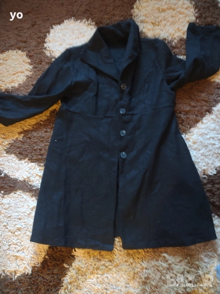 Черно палто размер ХЛ, снимка 1