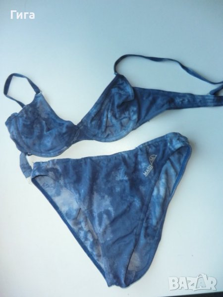 бански от две части 36В деним, снимка 1