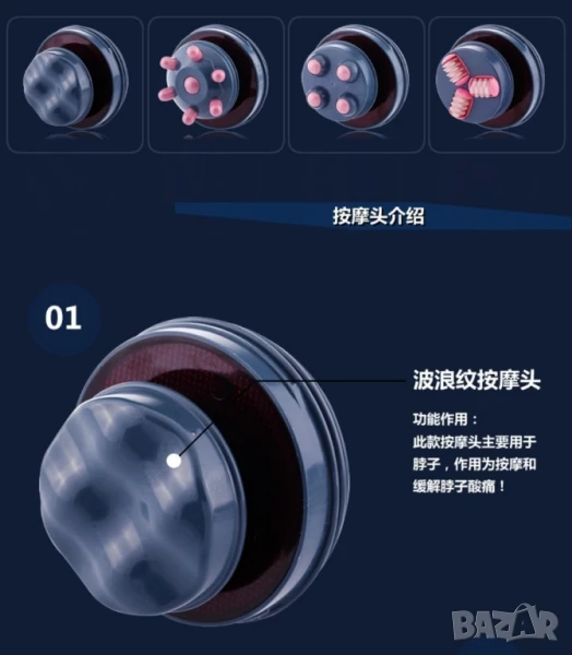 Инфрачервен антицелулитен масажор, снимка 1