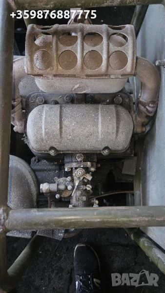 Агрегат Двигател УД25 УД-25 Ретро Руски Руско соц руска части трактор , снимка 1