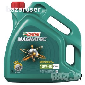 Двигателно масло Castrol Magnatec A3/B4 10W40 4 L, снимка 1