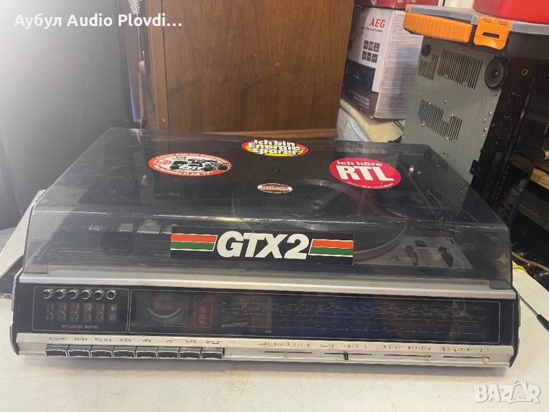 Grundig R-3010 Tuner Casette & Turntable , снимка 1