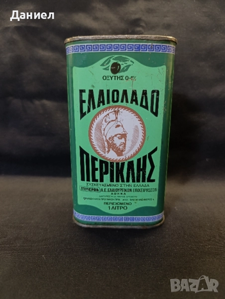 Стара метална кутия , снимка 1