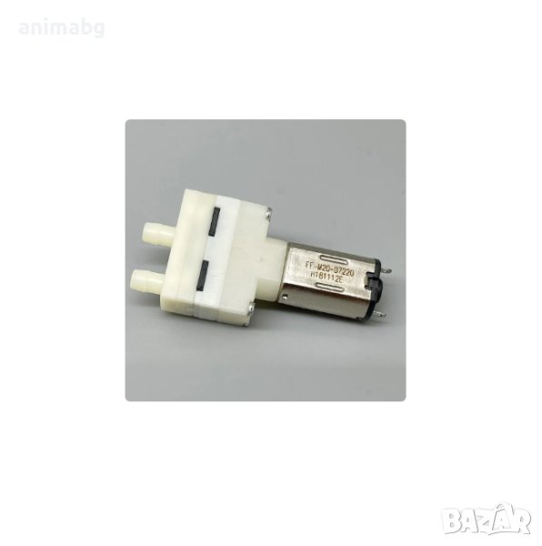 ANIMABG Мини моторна водна помпа, Самозасмукваща мембранна водна помпа, DC 3V, 50mL/min, снимка 1