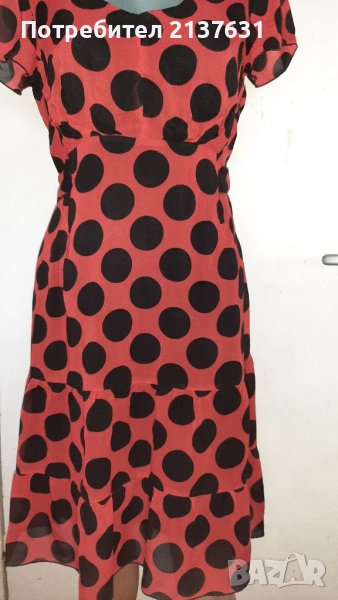 Елегантна ДАМСКА РОКЛЯ Размер L , снимка 1