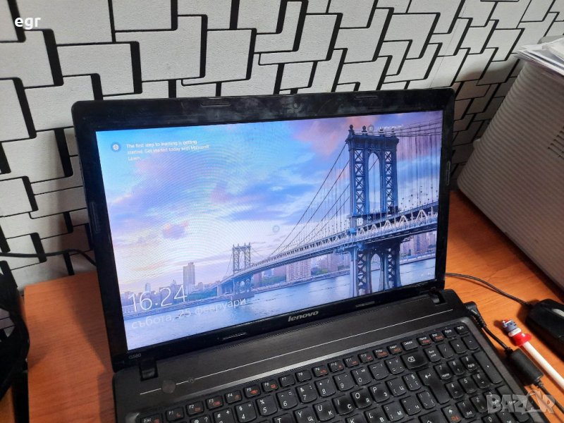 Лаптоп Леново Lenovo G580 i5  / 6G / 1T VGA Geforce CUDA, снимка 1