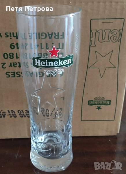 12 бр. чаши за бира Heineken 250 ml, снимка 1