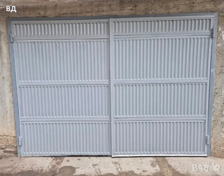 Продавам масивна двойна врата за гараж, снимка 1