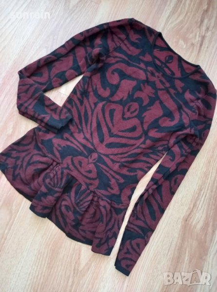 красива дамска блуза пеплум, снимка 1