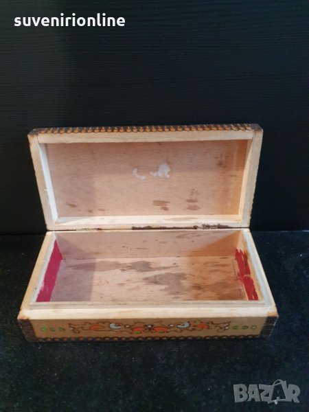 Дървена кутия за бижута , снимка 1