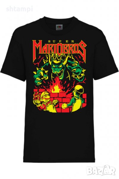 Детска тениска Nintendo Super Mario Bross,Игра,Гейм,Геймър,Подарък,Изненада,Повод,Празник,Събити, снимка 1
