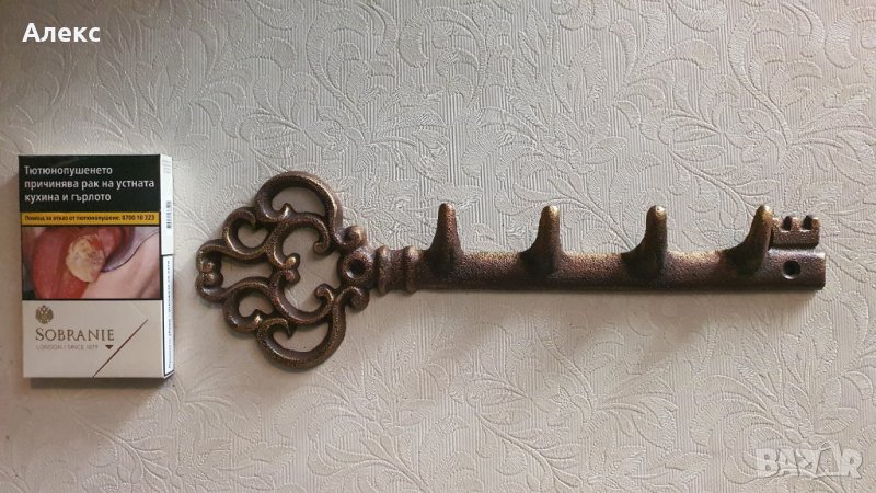 Закачалка ключ–Чугун, 29см, снимка 1