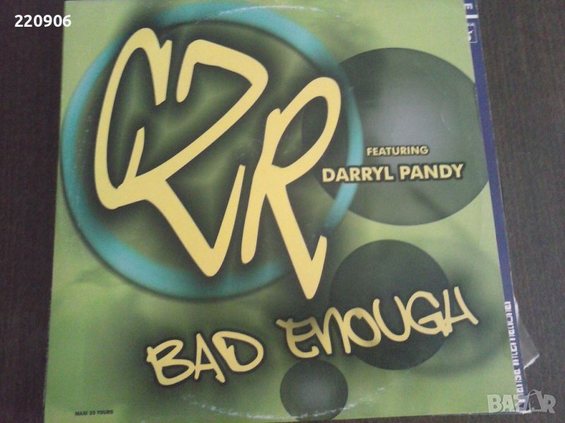 Плоча CZR Feat. Darryl Pandy – Bad Enough, снимка 1