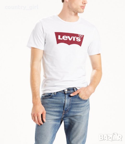 Levi's Graphic Set-In Neck - страхотна мъжка тениска, снимка 1