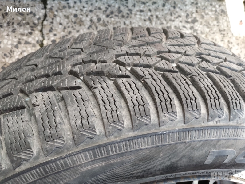 Зимни гуми с железни джанти за БМВ е36, снимка 1