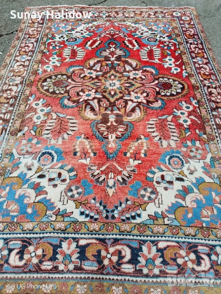 Ръчно тъкан Хамадански килим, снимка 1