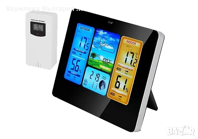 TouchScreen метеорологична станция 9в1, снимка 1