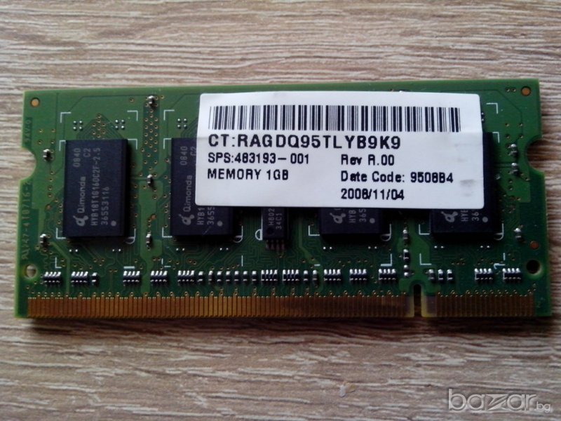 RAM памет 1GB в RAM памет в гр. Враца - ID16764347 — Bazar.bg