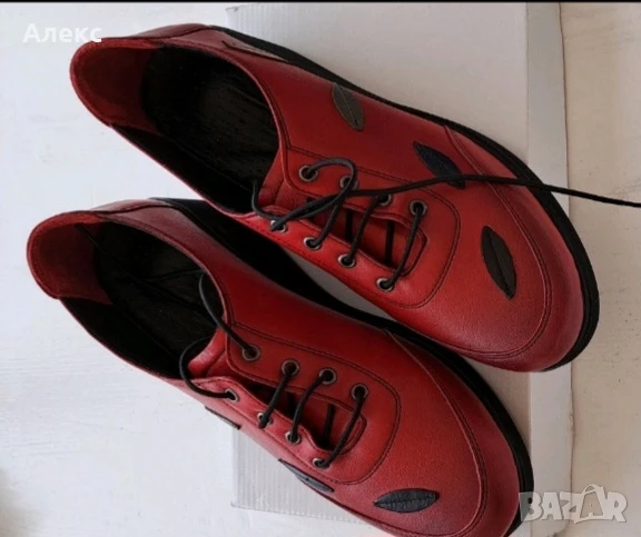 Нови български обувки от естествена кожа, снимка 1