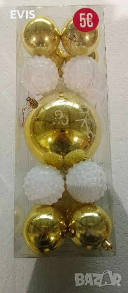 🎄 Коледни играчки , топки за елха– комплект 17 броя 🎄 , снимка 1