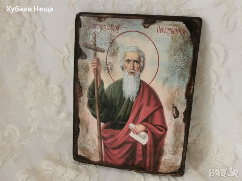 Икона на Свети Андрей Първозвани - НАЛИЧНА в Икони в гр. Стара Загора ...