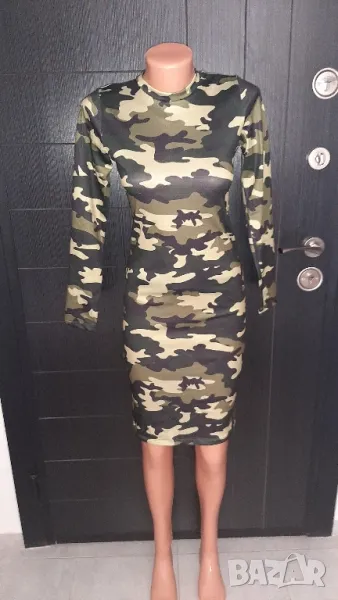 Нова рокля милитари принт, снимка 1