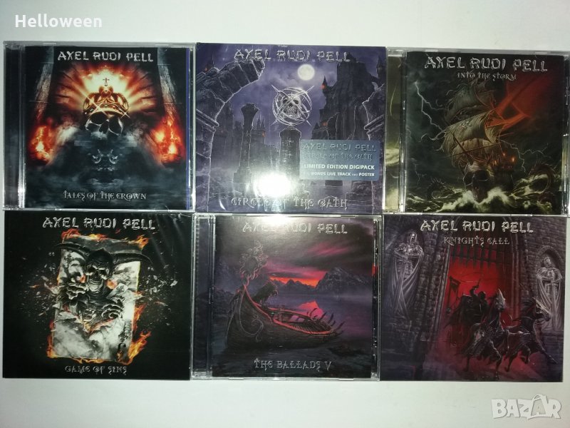 Axel Rudi Pell оригинални дискове, снимка 1