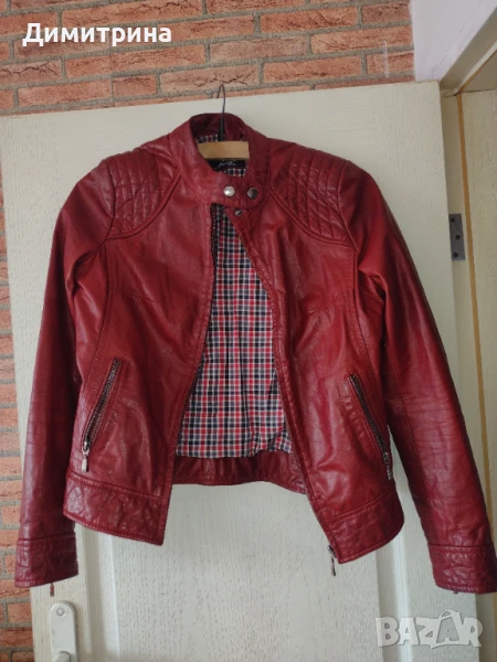 Кожено яке на известна Италианска марка  Froccella , снимка 1