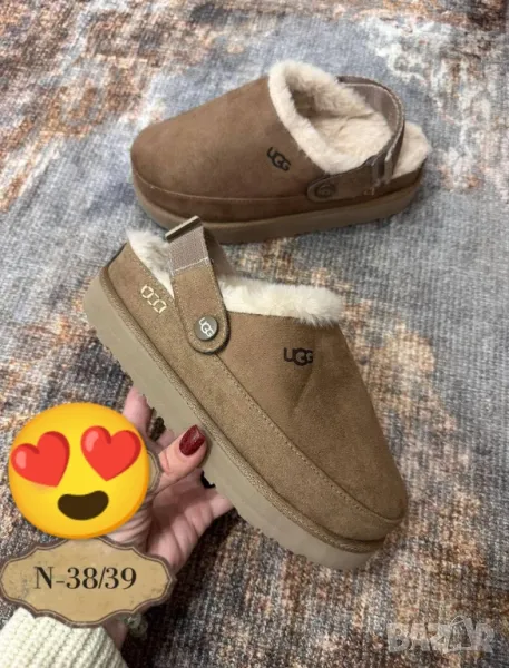 дамски пухени обувки ugg, снимка 1