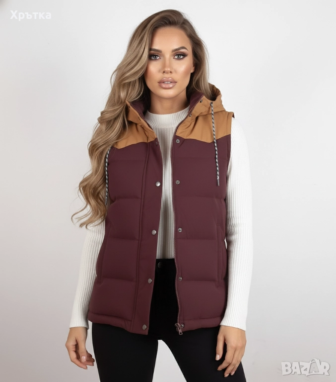 Patagonia Bivy Hooded Vest - Oригинален дамски елек размер M, снимка 1