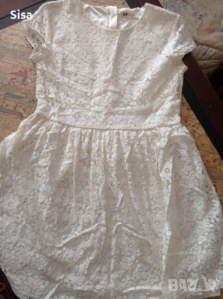 Дантелена рокля, размер М, снимка 1