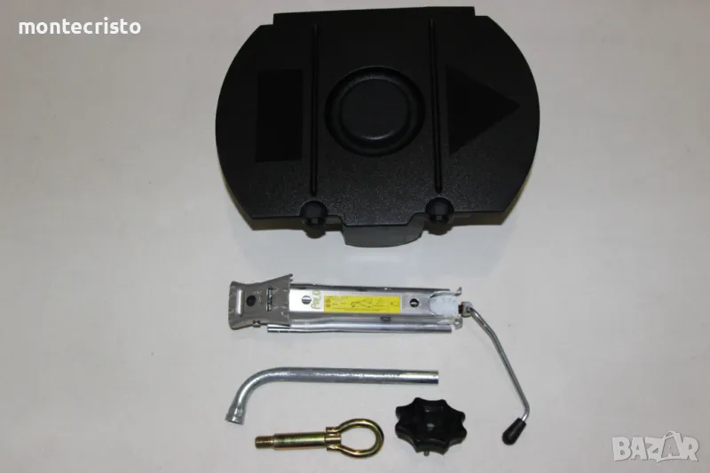 Авариен комплект крик VW Polo 9N 9N2 (2001-2009г.) ключ за гуми кука за теглене 6Q0011031D, снимка 1