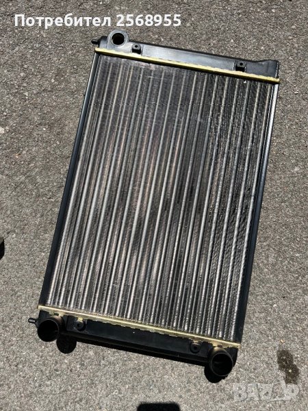 Радиатор, охлаждане на двигателя VW Golf I,II, Jetta Mk1, Mk2, Corrado, Scirocco II 1975 - 1992 бенз, снимка 1