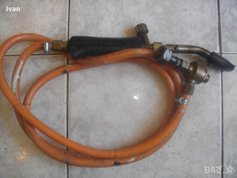 Горелка-Италианска-Работеща На Газ-4 bar-SIEVERT-Винтил-Пълен Комплект, снимка 1