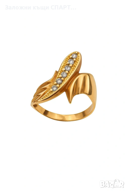 Златен пръстен - 3.40гр. , снимка 1
