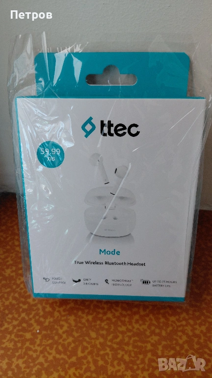 Безжични слушалки Ttec, снимка 1