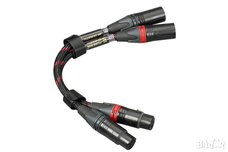 TOPPING TCX1-25cm XLR балансирани кабели, снимка 1