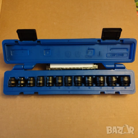 Cornwell Tools 12 части къси 3/8 6стенни  вложки камъни комплект 8 - 19mm, снимка 2 - Гедорета - 52877432