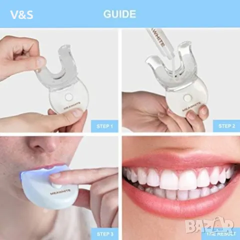 Комплект гел за избелване на зъби Meawhite - Професионално качество - Патентована формула , снимка 6 - Други - 48666183