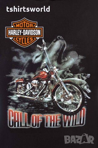 Нов мъжки суичър с дигитален печат Motor Harley Davidson Cycles - Call of the wild, снимка 8 - Суичъри - 31572939