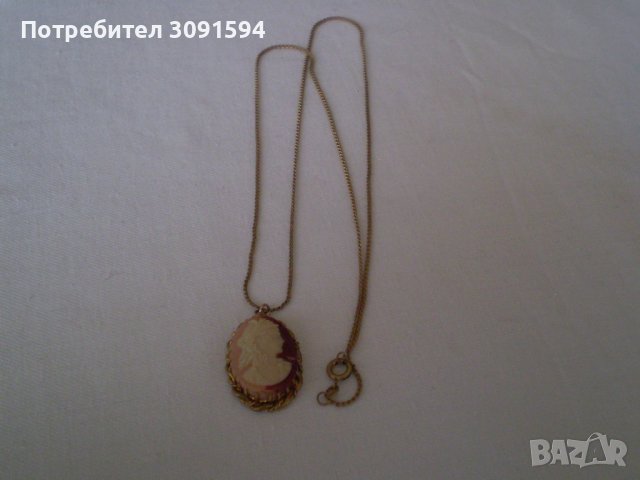 красив медальон Камея бронз 50те години , снимка 5 - Антикварни и старинни предмети - 36834248