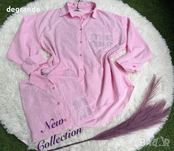 Дамски ризи MiuMiu , снимка 4 - Ризи - 50927740