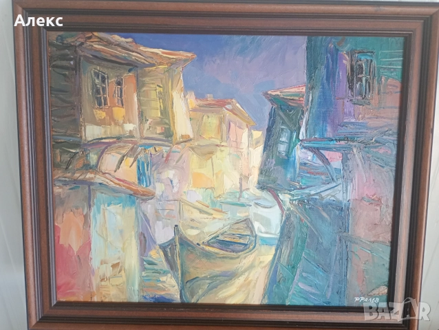 Маслена картина Несебър!