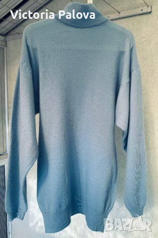 Небесносин пуловер/блуза Италия