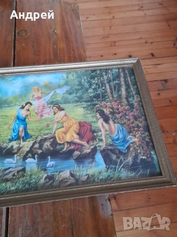 Стара картина #24, снимка 4 - Картини - 53889519