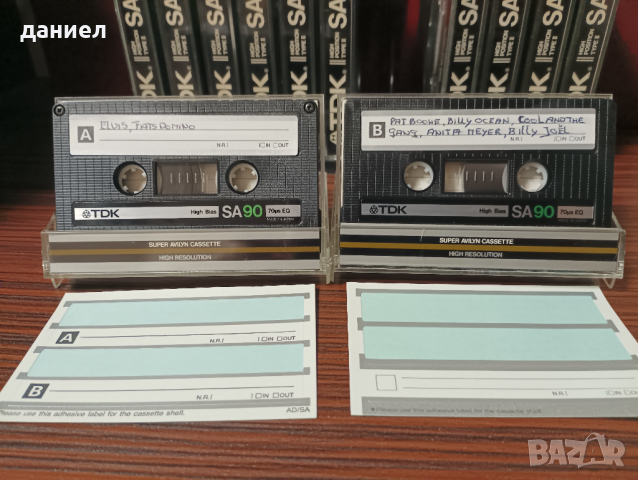 12 бр. аудио касети TDK SA90 - TYPE II - хромна лента - POP, ROCK, снимка 5 - Аудио касети - 44808210