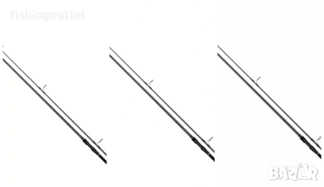 Три шарански въдици Daiwa 25 BLACK WIDOW XT CARP 3.6м 3.5lbs . Нови !, снимка 6 - Въдици - 30752866