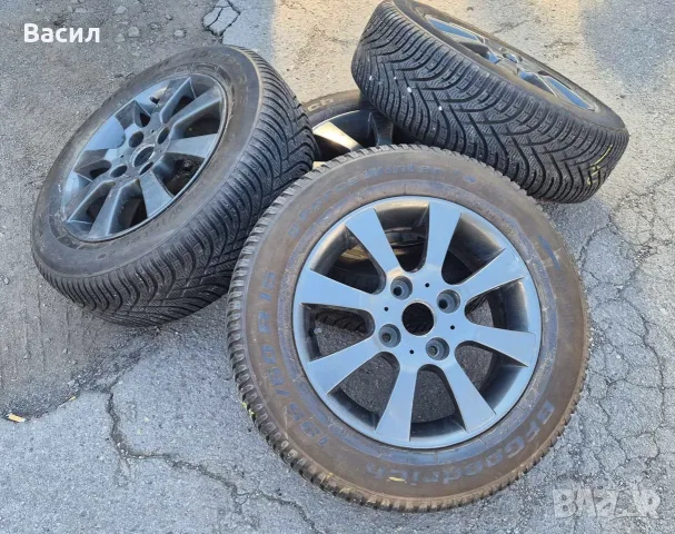 15" алуминиеви джанти Ronal 4x114.3 ET46 + зимни гуми BFGoodrich