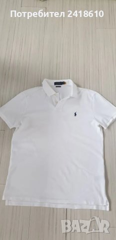 POLO Ralph Lauren Pique Cotton Custom Slim Fit Mens Size L ОРИГИНАЛ! Мъжка Тениска!, снимка 9 - Тениски - 50068156